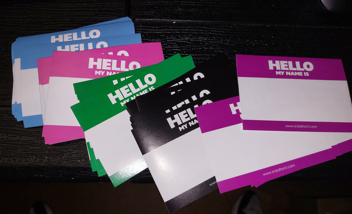 Hello My Name Is stickers mixed - 50 pieces – graffitishop.nl