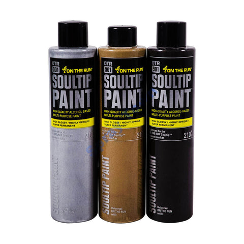 OTR.901 Soultip Paint refill 210 ml Chrome Silver